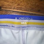 Beyond Yoga x Soul collab purple blue floral S leggings Photo 1