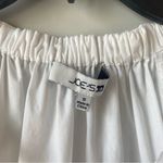 joe's jeans Joe’s Flutter Sleeve Poplin Blouse White S‎ Photo 3