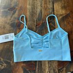 l*space L* Active Size XL Soren Sports Bra Crop Top Baby Blue Yoga Loungewear NWT Photo 3