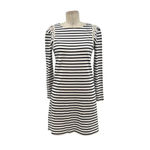 ALC Frank ALC A.L.C. Chapman Shift Dress Lace-Up Shoulder‎ Navy White Striped Size Small Photo 1