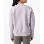 Lululemon City Sweat Crew Spacer Iced Iris Purple Sweatshirt Crewneck 6 Scuba Photo 1