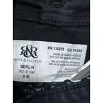 Rock & Republic  Women's Dark Wash‎ Blueish Black Berlin Denim Jeans Size 8 M Photo 4