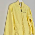 Friends NWT  Full Zip Long Sleeve Bomber Jacket in Yellow Size Small Photo 2