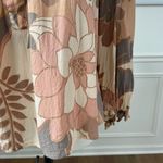 VICI Tomar Floral Peasant Top Terracotta Mocha Ivory S Photo 3