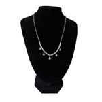 Giani Bernini NWT 18” Sterling Silver Necklace with Teardrop Accents Photo 0