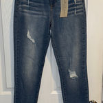 Altar'd State Altar’d State NWT high-rise Mom blue denim jeans 26/3 Distressed Look Photo 0