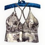 Gymshark NEW  Womens Elevate Longline Light Support Sports top Brown Spray Dye S Photo 3