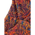 Abercrombie & Fitch  Blue Orange Red Yellow Floral Paisley Mini Dress Womens Sz M Photo 7