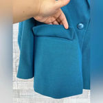 Essentiel Antwerp Cidade Single Breasted Blazer in Palace Blue size 36/4 Photo 5