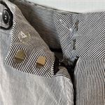 Candie's Vintage Candie’s Black White Striped Bermuda Shorts with Button Detail 13 Photo 2