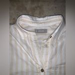 Everlane Way-Short button Shirt Silky Cotton white beige classic spring boho Photo 1