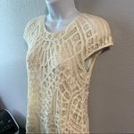 SEA New York Romantic Silk Crochet Mini Dress Size 6 Photo 1
