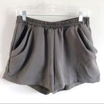 Julie Billiart | Olive Green Tulip Pocket Shorts Photo 0