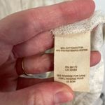 Free People  FP Take a Bow Cardigan Oatmeal Cream Fringe Bow Detail Boho Sweater Photo 8