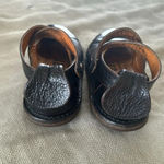 TRIPPEN Vivienne DARK plum almost black Leather Wrap Strap Shoe EU 36 us 6 Photo 2