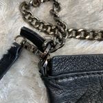 Botkier Leather Crossbody Bag Mixed Metal Black Pebbled Photo 1