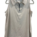 Belynkey latge off white tennis tank‎ Size L Photo 0