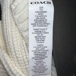 Coach Ivory Hat and Scarf Set wool blend Photo 2