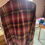 Pink Rose Brown And Yellow Flannel Photo 1