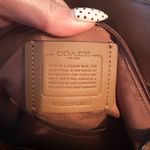 Coach Meadow Shoulder Bag Tote Pebble leather and Suede Redwood Brown Leather Photo 5