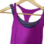 Lululemon  All Sport Support Tank/Bra Combo in Ultra Violet Size 2 Photo 8
