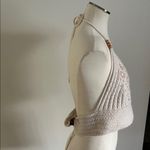 Romwe 3XL - - Elegant Cream Crochet Halter Top Photo 3