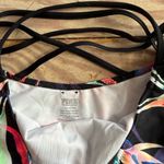 PINK - Victoria's Secret Vs Pink Black and Multicolor Women's Bikini Set top M bottom L Photo 1