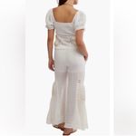 Free People Bali Alana Top & Pant Set in White XS Photo 9