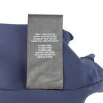 Aritzia  Sunday Best Taro Wrap Dress Mini Ruffle‎ Satin Navy Blue Size 00 Photo 10