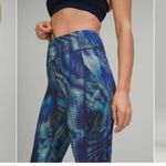 Lululemon  Invigorate High Rise Tight 25” Foil Shapeshifter Flux Blue Multi Photo 4