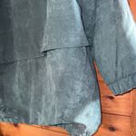 VINTAGE TEAL BROMLEY SPORT WOMENS PARKA FOX FUR HOOD TRIM COAT JACKET XL Photo 9