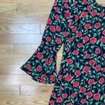 Disney New  Princess Snow White Dress Red Rose Bell Sleeve Womens Size XSmall Photo 3