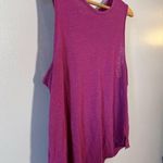 Old Navy Pink  Tie-Neck Linen Blend Tank Top Size L EUC Photo 2