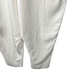 Stoney Clover Lane  x‎ Target Linen Blend Overalls Women's M White Pockets Photo 7