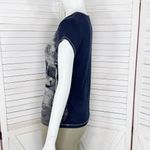 Blue Canyon Y2K Venice Italy Graphic Print Cap Sleeve Tee Shirt Blue Small Photo 1