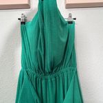 Free People NEW Golden Days Maxi Kelly Green Maxi Dress Small Vacation Tropical Photo 8