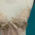Giani Bernini Bernini blush pink lace camisole tank top in size medium Photo 2