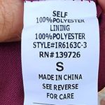 Altar'd State  Long Sleeve V-Neck Velvet Floral Romper Small Photo 4