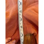 Madewell  orange linen blend paperbag pants size 4 Photo 6