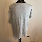 Juicy Couture Gray T-Shirt with Gold Yes I Can Graphic Top Casual Everyday‎ Tee Photo 2