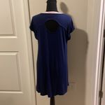 Pink Rose ‎ - Dark blue knee length dress Photo 3