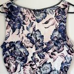 Vera Wang Simply Vera  Blue Purple and White High Low Dress - Size: Medium Photo 7