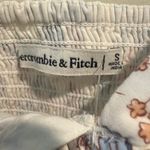 Abercrombie & Fitch NWT Puff Sleeve Smocked Floral Crop Top Cottagecore Boho S Photo 3