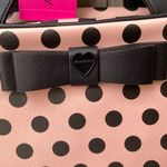 Betsey Johnson Polka Dot Bow Weekender Bag Photo 5