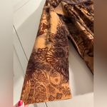 Dress Barn 90s Y2K whimsigoth burnout velvet paisley and roses top XL Photo 3