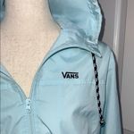 Vans  Light Blue Zip-Up Hooded‎ Jacket Photo 2