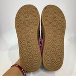 Steve Madden Dodge platform suede sneakers pink green women’s size 12 modern Photo 8