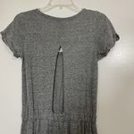Free People  FP Beach Audrina maxi slit Gray Shirt dress with pockets size S Photo 7
