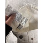 Levi's ‎ 501 S Premium Jeans Women's 28x30 Straight Button Fly White Photo 4