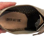 Lower East Side Perforated Vegan Leather Lace Up Loafers Flats Size 10 Photo 9